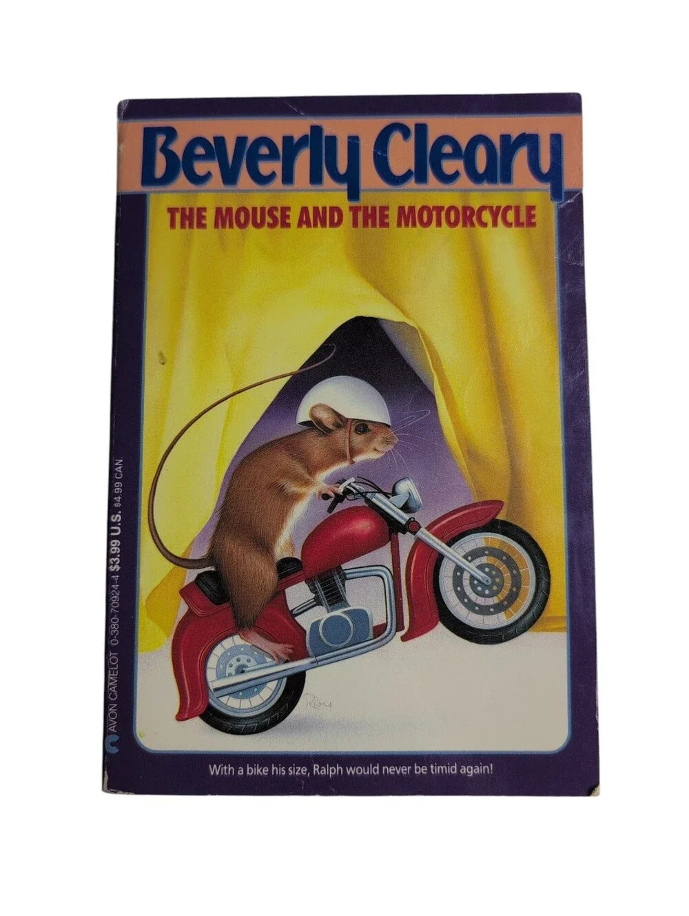 🍁2/$7🍁The Mouse And The Motorcycle By Beverly Cleary